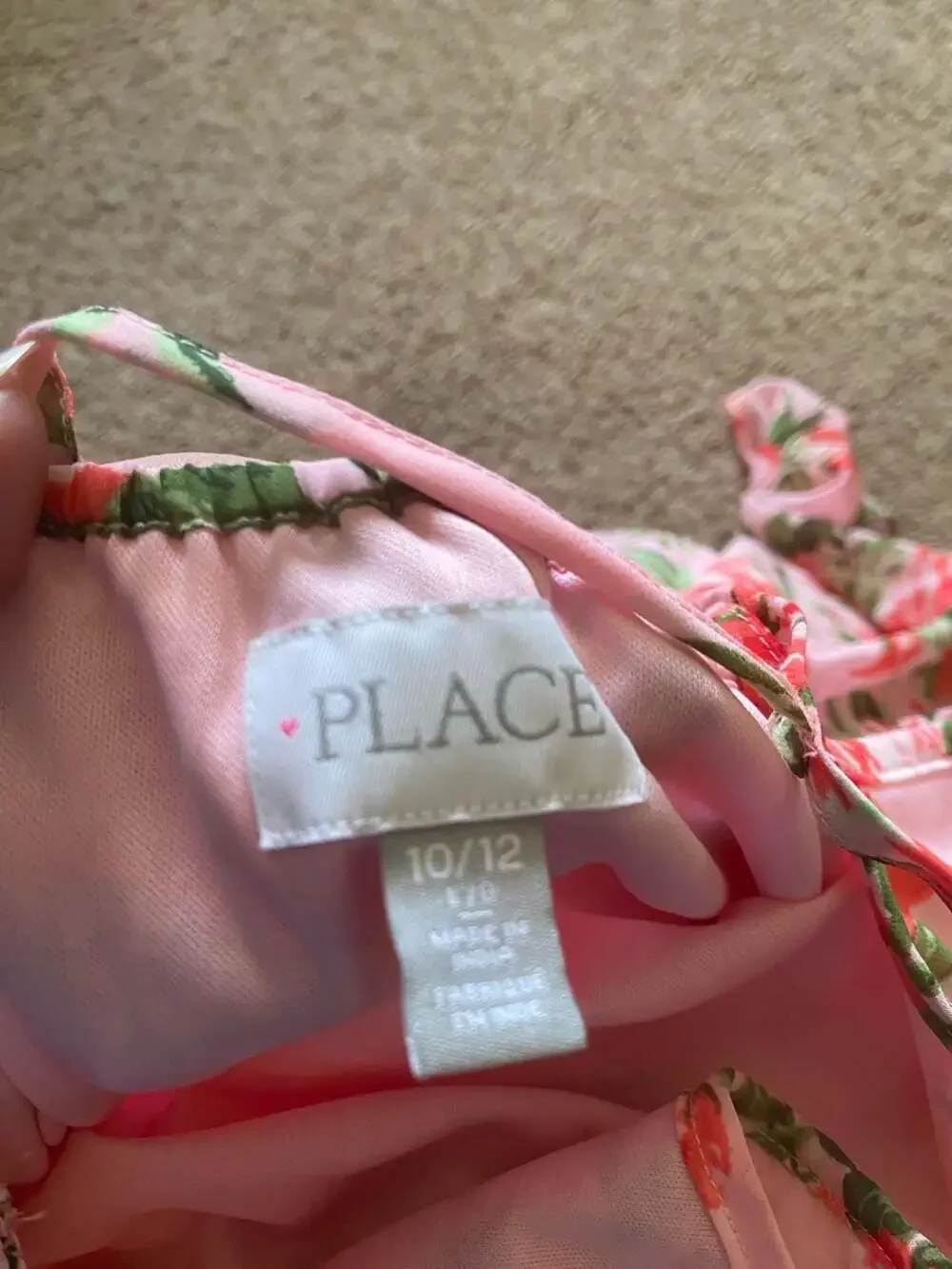 The Childrens Place chiffon dress